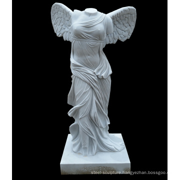 Nike of Samothrace Marble Statue Sculpture